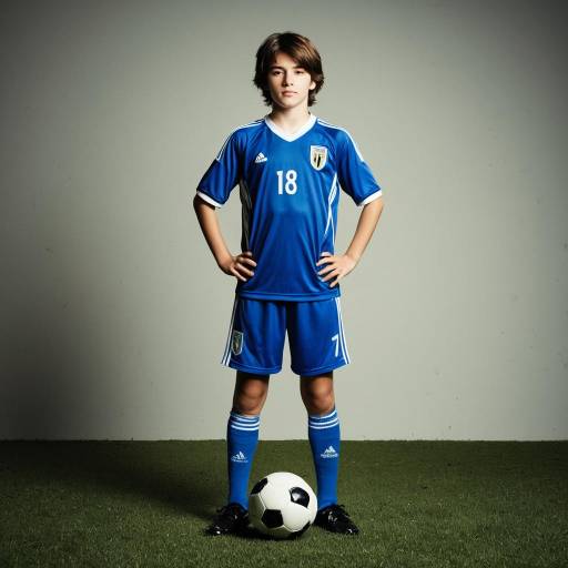 Realistic Soccer Jersey Outfit for Boys