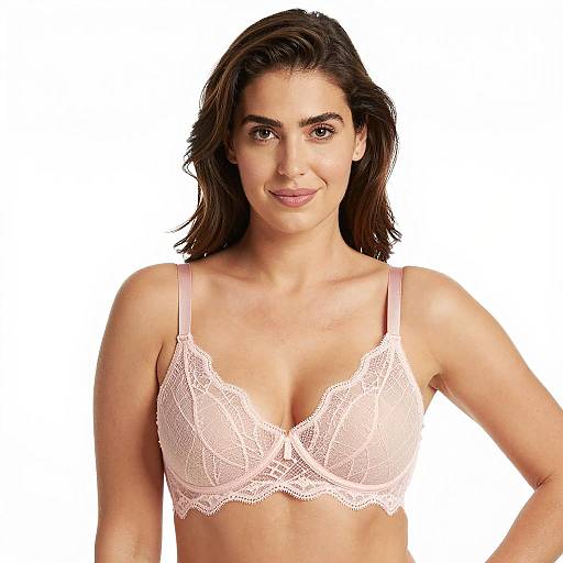 Elegant Portrait of a Woman in Lace