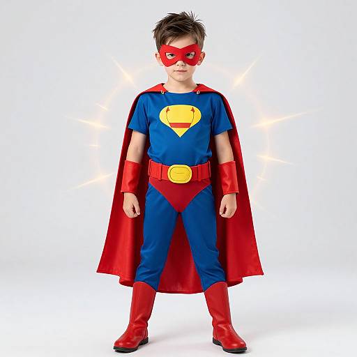 Children's Boy Superhero Costume Design