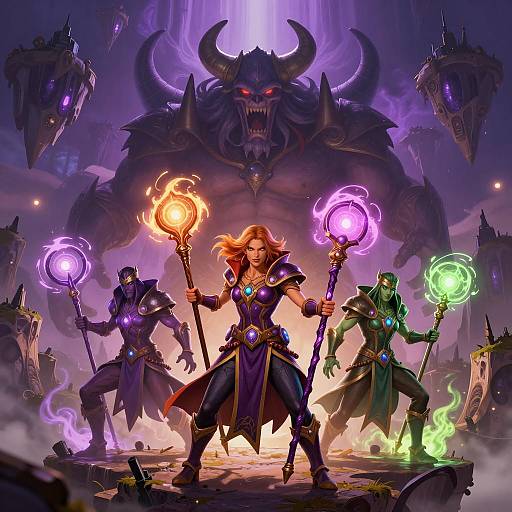 Epic Sorcerers Vs. Worldboss Showdown