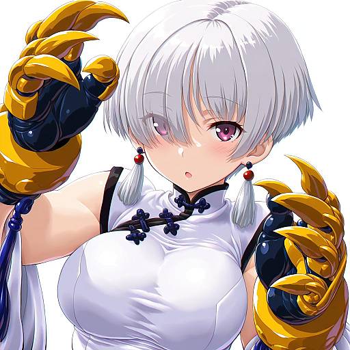 Illustration of A.k.i. (street fighter), street fighter in the style of Dd (ijigendd)