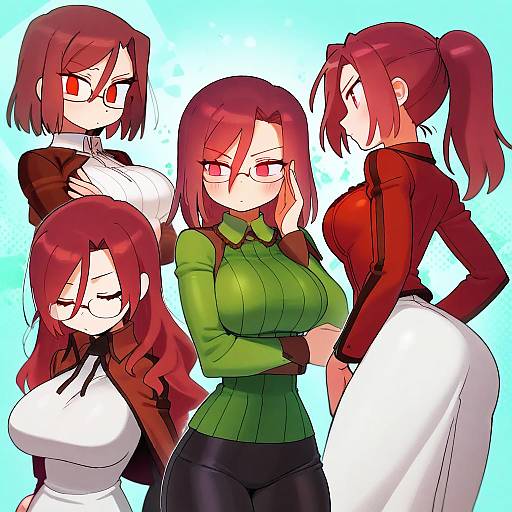 Illustration of Aozaki touko, kara no kyoukai in the style of Batrobin k