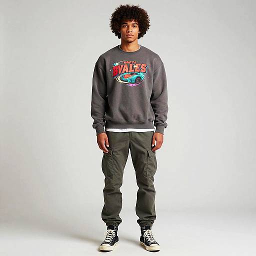 Retro 90s Muscular Young Man Style