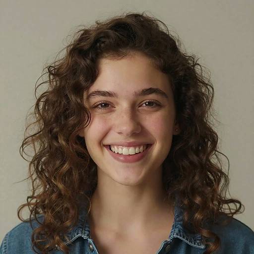 Joyful Young Woman Portrait