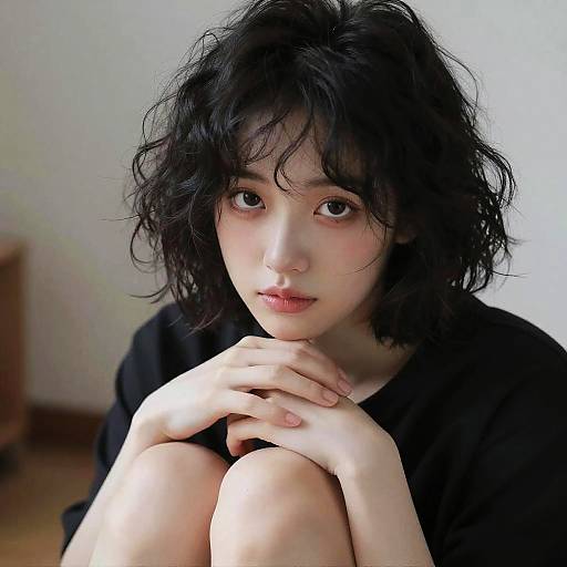 Beautiful Realistic Portrait of a Girl