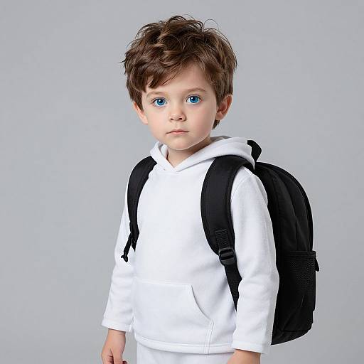 Realistic Kid Doll Costume Portrait