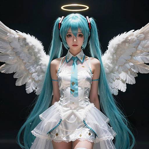 Angel Hatsune Miku Cosplay