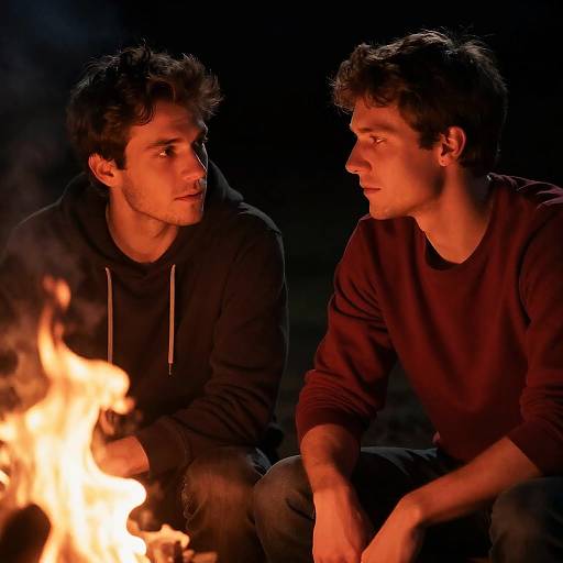 Intense Bonding by the Firelight