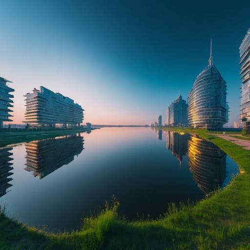 Detailed Cyberpunk Scene in Rostov Lake