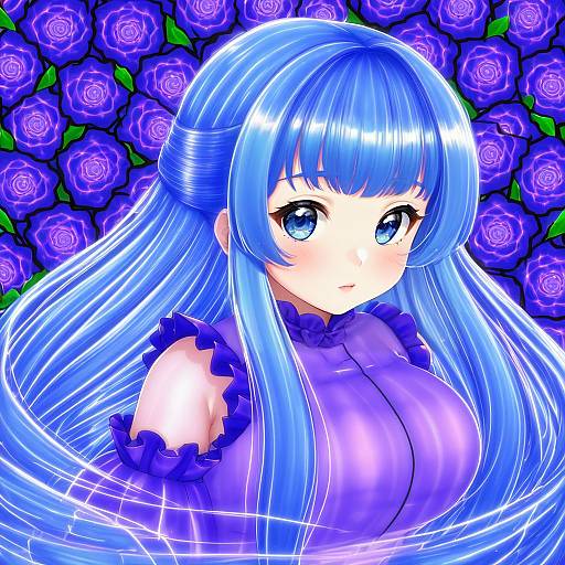 Illustration of Arin, pangya in the style of Pun2