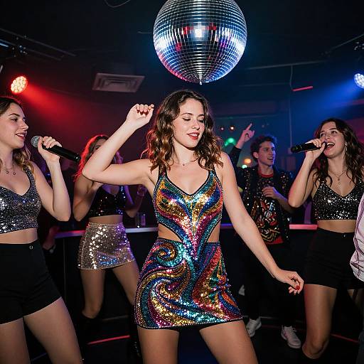 Energetic Nightclub Disco Dance