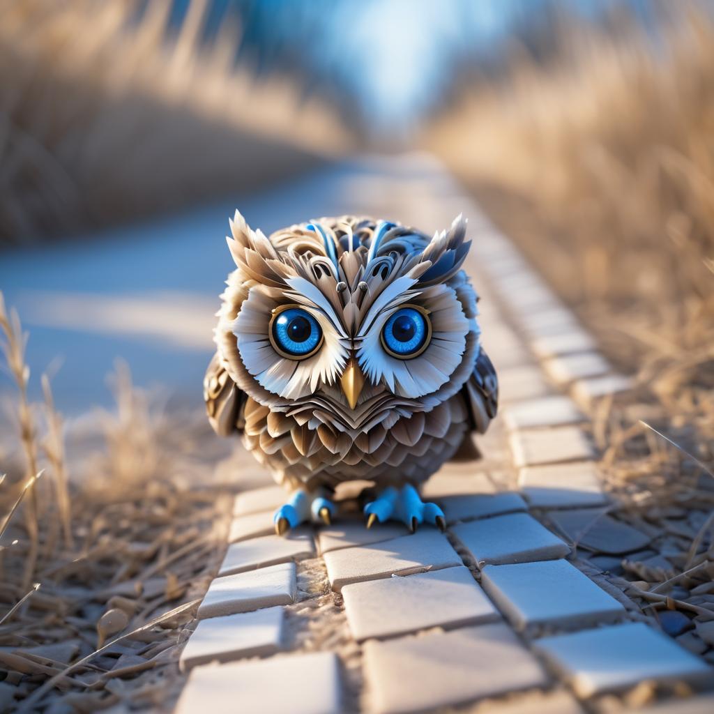 Intricate Daylight Owl Photography