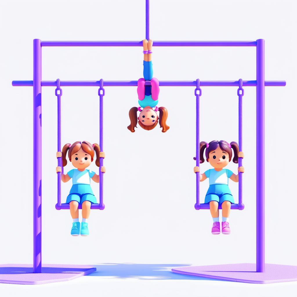 Eight-Bit Playground Fun with Girls