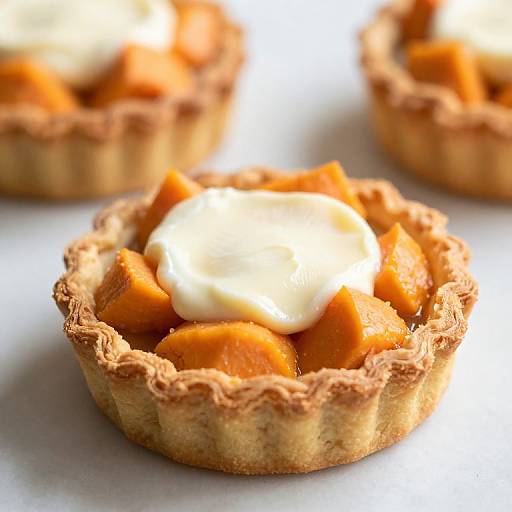 Thin Puff Pastry Tart with Sweet Potato