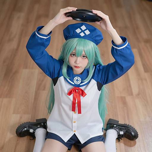 Cosplay Portrait of Young Woman