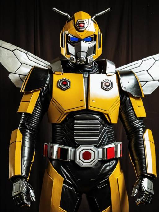 Realistic Bumblebee G1 Cosplay Photo
