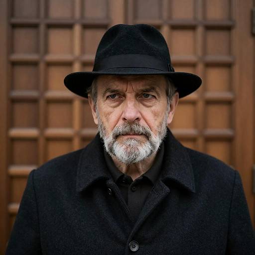 Warm Portrait of an Older Man