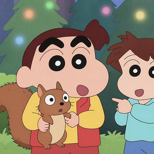 Whimsical Forest Adventure with Friends