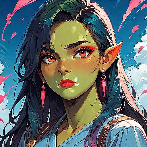 High-Score Safe Female Orc Anime