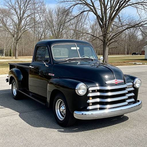 1951 Chevrolet Pickup in Sunlight
