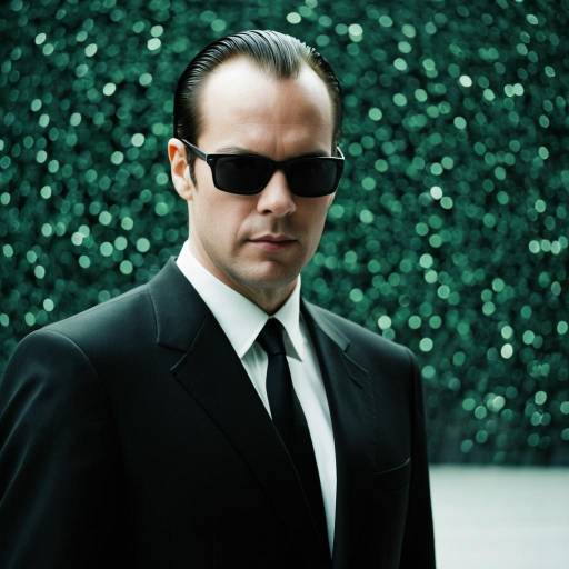 Agent Smith Cosplay Inspired by The Matrix