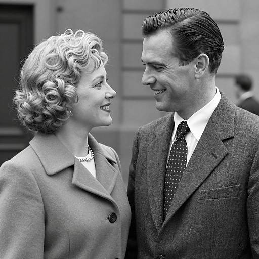 Timeless Black and White Intimacy