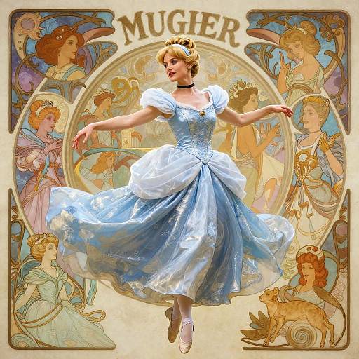 Sensual Lily James as Cinderella Portrait