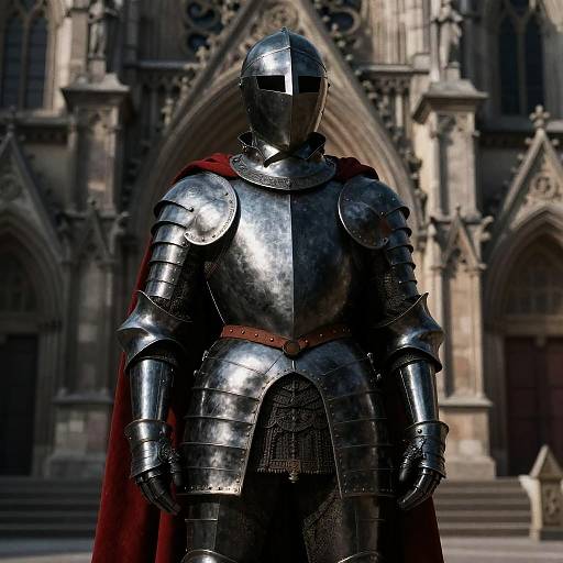 Neoclassical Enigmatic Cathedral Guardian