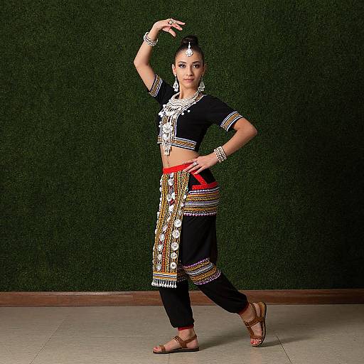 Modern Ethnic Dance Costume Solo