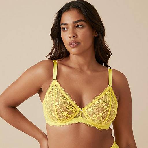 Elegant Portrait of a Woman in Yellow