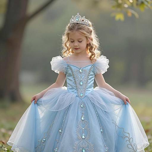 Enchanting Fairy-Tale Portrait of a Princess