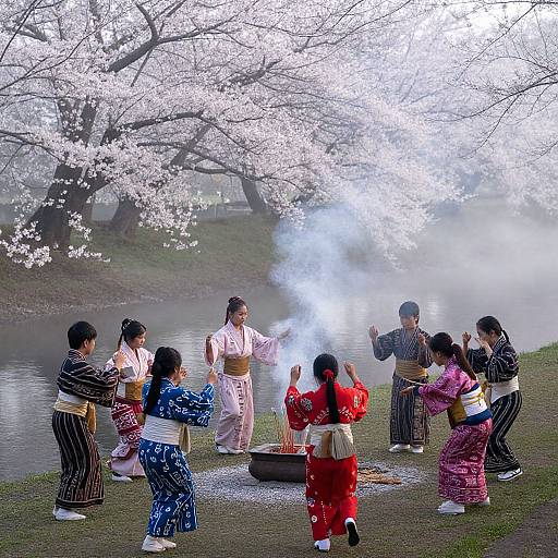 Holdik Riverbank Ritual at Dawn