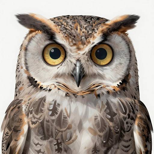 Majestic Anthro Owl Mountain Sentinel