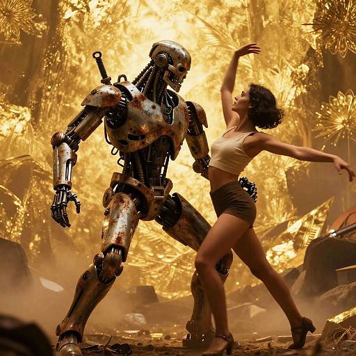 Cinematic Post-Apocalyptic Cyborg Dance