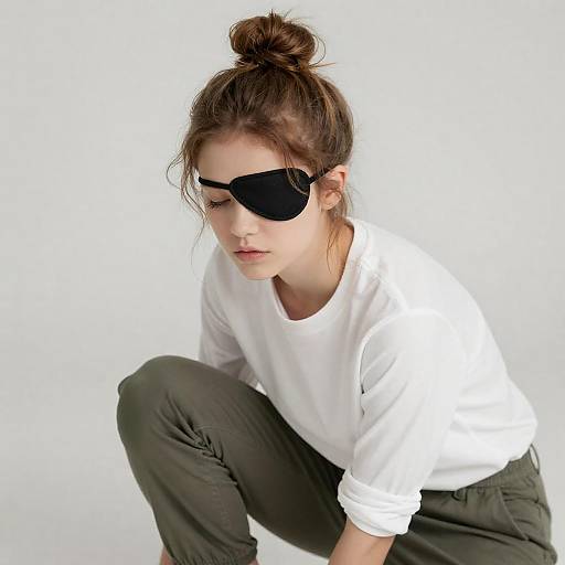 Candid Portrait of a Young Woman