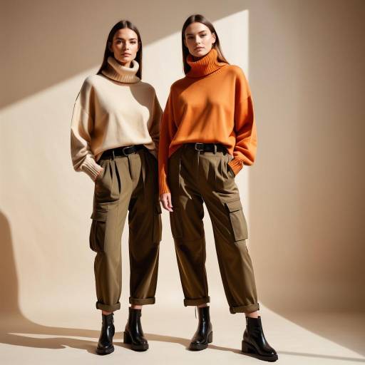 Stylish Portrait of Models in Cozy Attire
