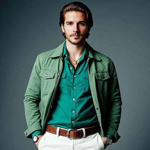 Stylish Male Outfit with Accessories