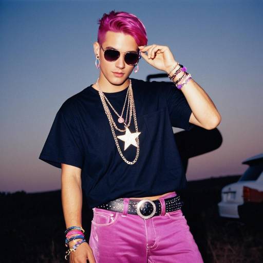 Vibrant Solo Male Rave Outfit Concept