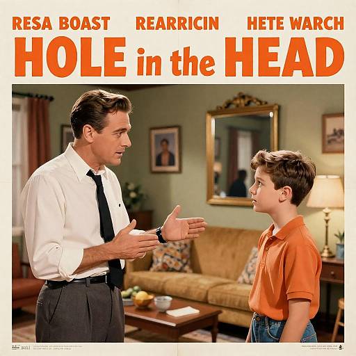 Vintage Movie Poster: A Hole in the Head