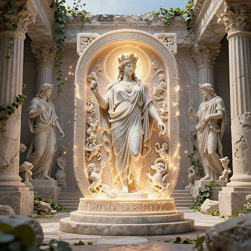 Glowing Greek Gods Name Generator