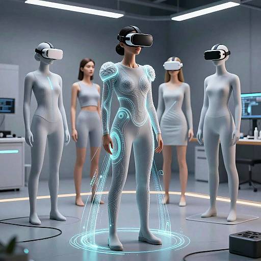 Futuristic AI-Driven Fashion Design