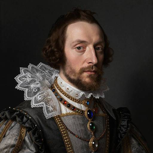 Renaissance Noble Portrait with Elegance