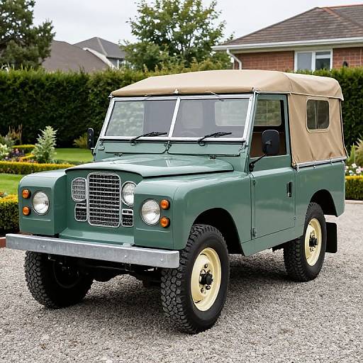 Restored 1961 Land Rover Series II