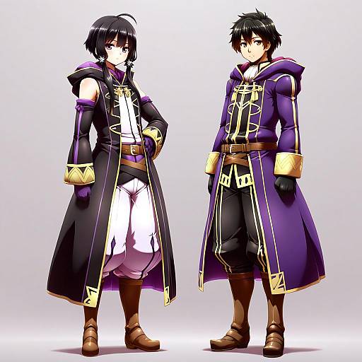 Illustration of Morgan (male) (fire emblem), fire emblem in the style of Tokyo (great akuta)