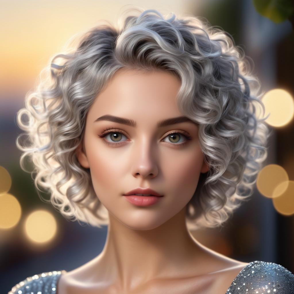 Stunning Evening Portrait of a Girl