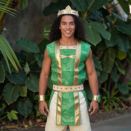 Moana-Inspired Man's Regal Costume