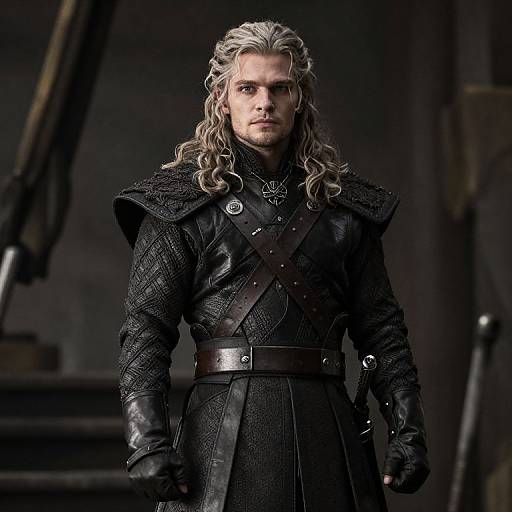 Jon Snow and Kit Harington in Game of Thrones