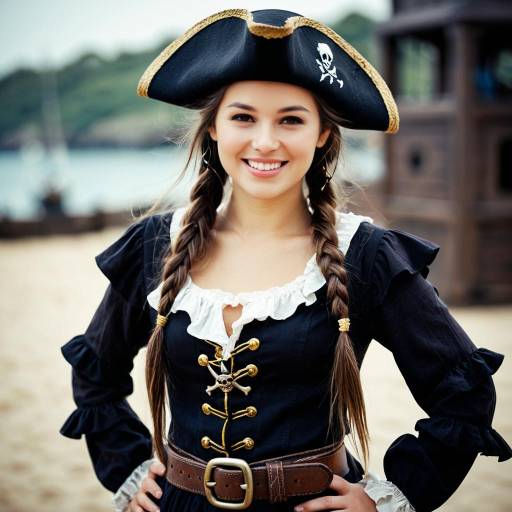 Charming Pirate Girl in Seven Seas