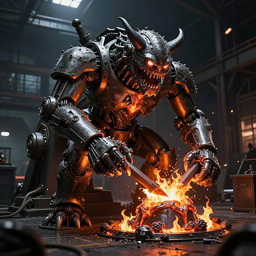 Mechanical Monster Sculpture Generator