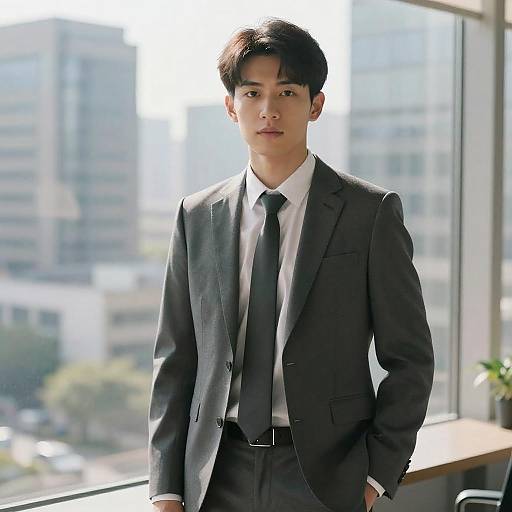 Professional Businessman in Office Setting